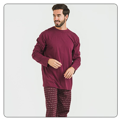 pijamas largos de hombre